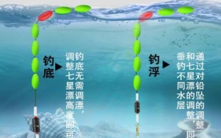 七星漂大小號怎么選擇，大魚或深水用大漂，小魚或淺水用小漂