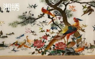湖南長沙縣的特產(chǎn)，湘繡是中國四大名繡之一