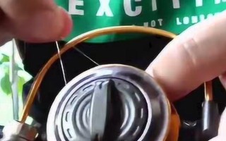 紡車輪怎么繞線，先從魚線的一端開始纏繞