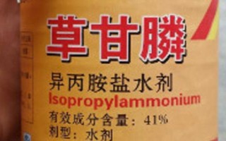 草甘膦的毒性大嗎，對兔眼睛和皮膚有一定輕度刺激
